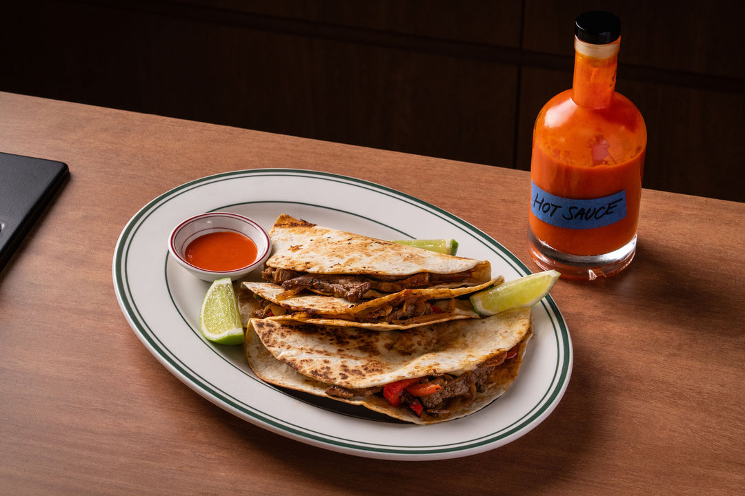 Andy Cooks - Quick Easy Steak Quesadilla