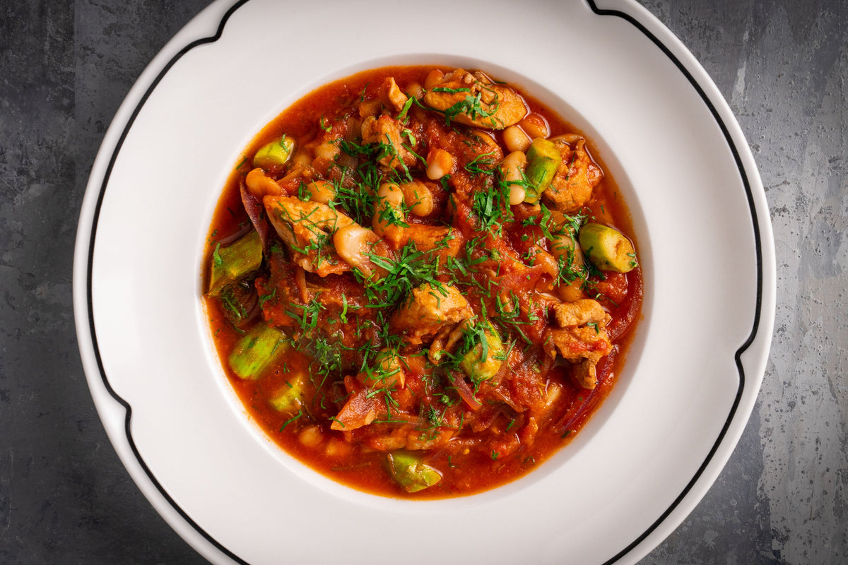 Andy Cooks - Easy Meals Chicken and Bean Stew