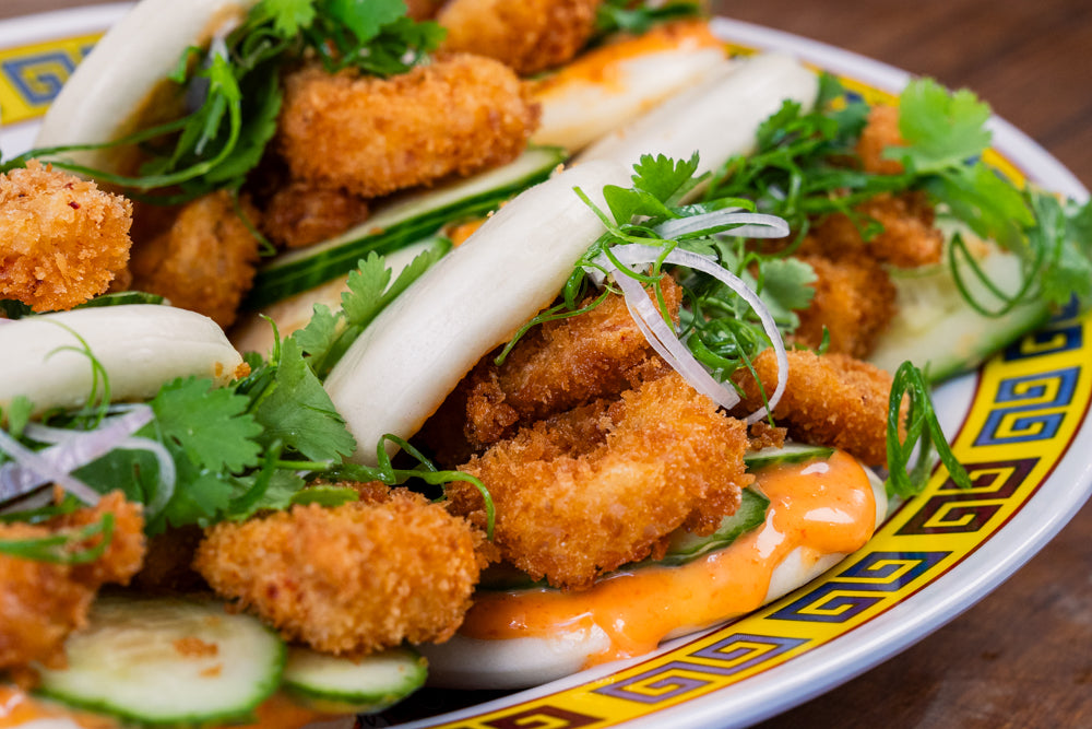 Bang Bang Garnelen-Bao