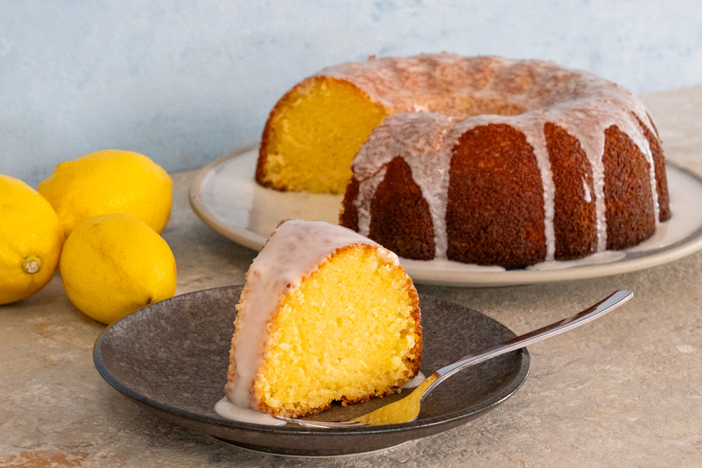 Bundt cake de limón