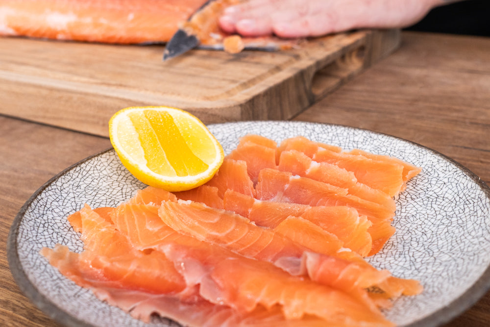 Lachs-Gravlax