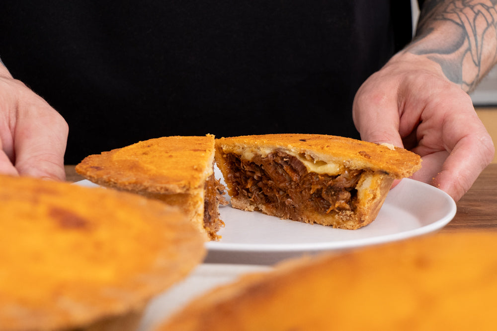Pastel de cordero birria