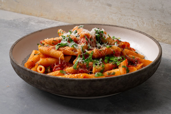 Penne all' Arrabbiata (Tomato and Chilli Pasta)