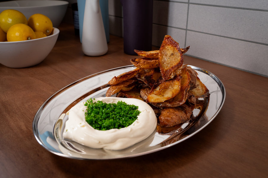 Knusprige Kartoffelschalen