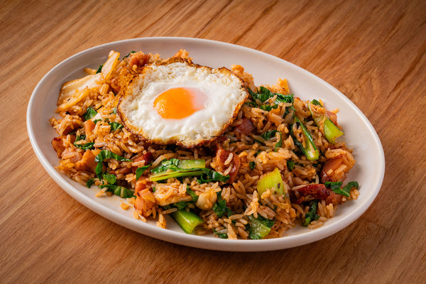Bacon and Kimchi Fried Rice