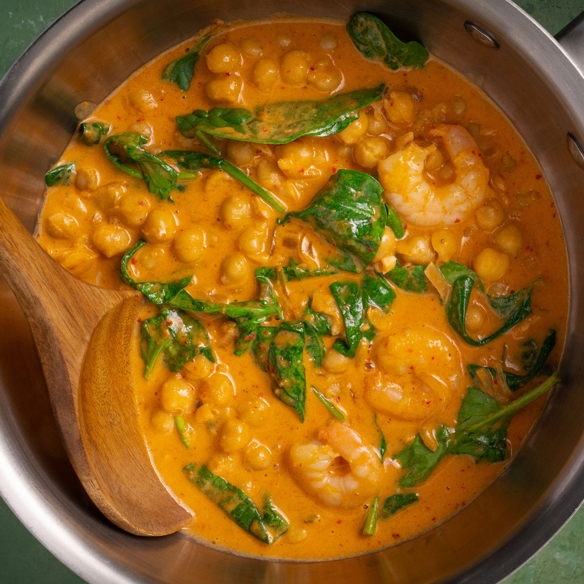 Prawn and Chickpea Curry